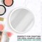 20X Magnifying Makeup Mirror with Suction Cups – 6” Mirror for Bathroom, Shower, and More